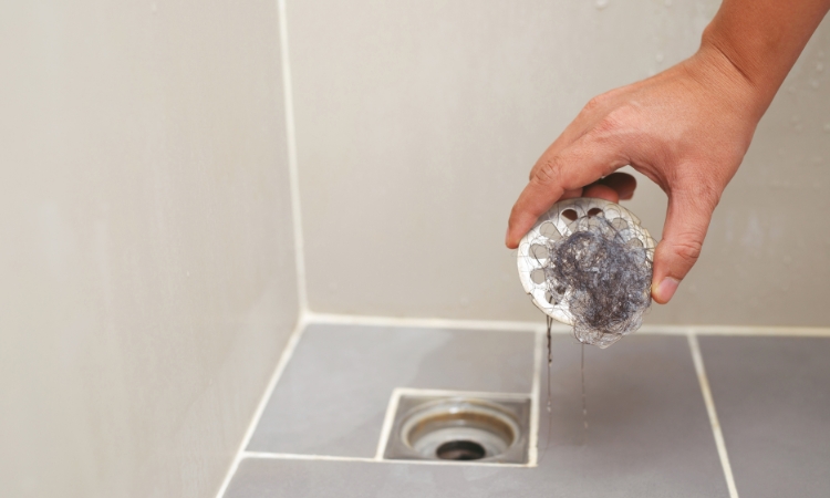 Shower Drain Choke